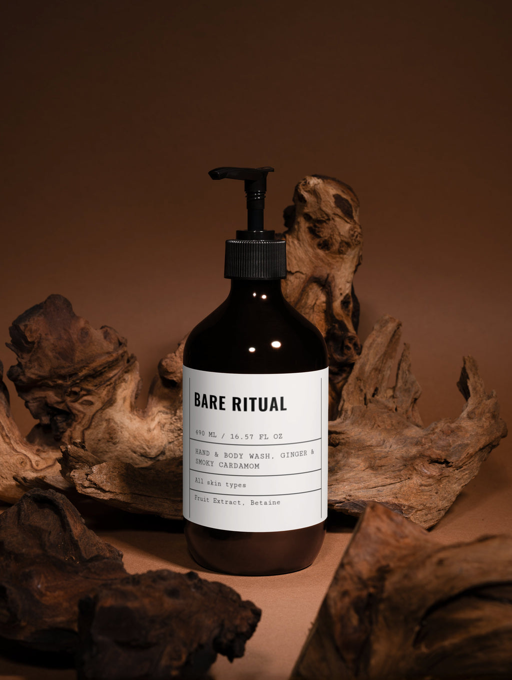 Hand & Body Wash, Ginger & Smoky Cardamom