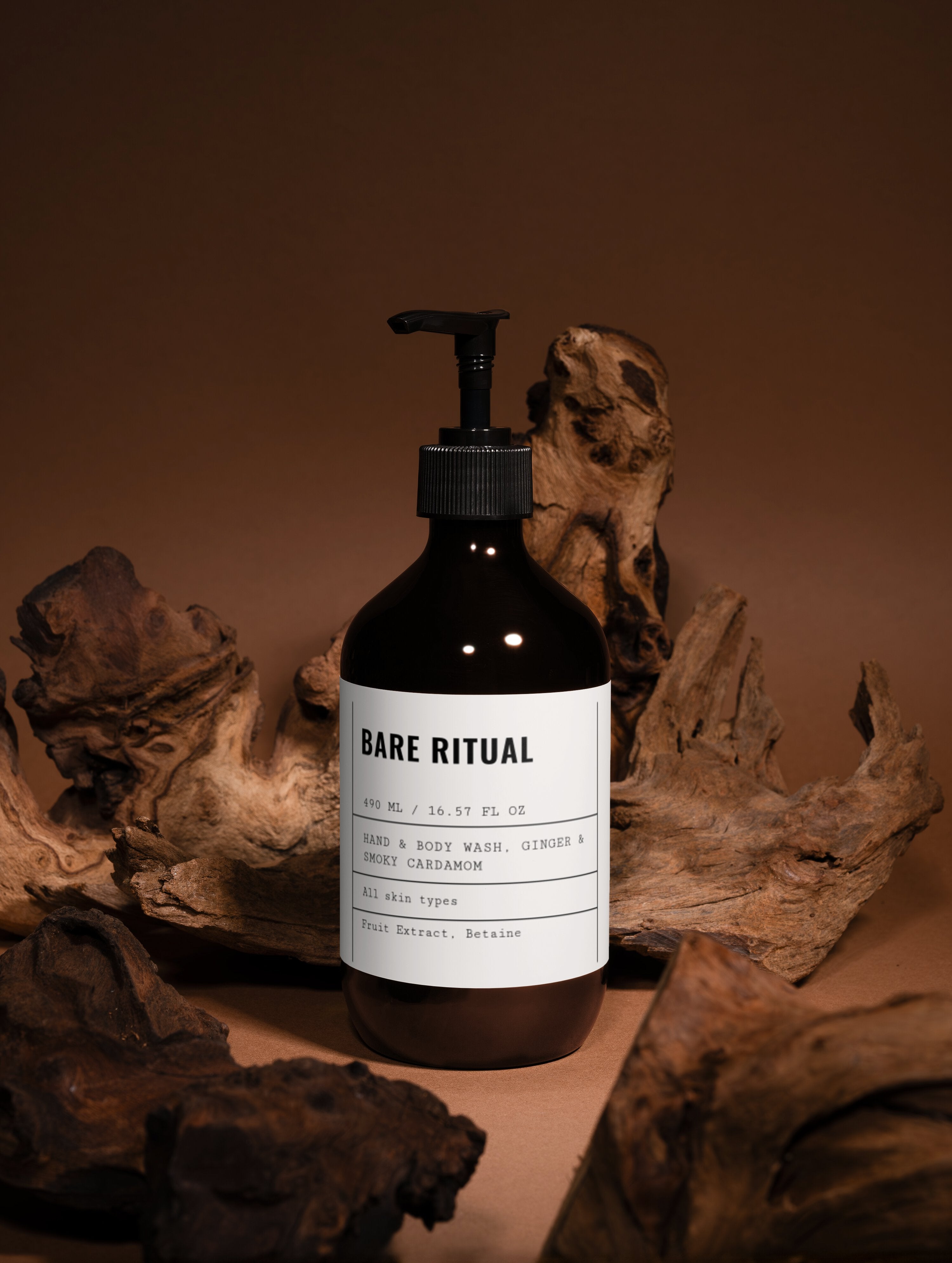 Hand & Body Wash, Ginger & Smoky Cardamom