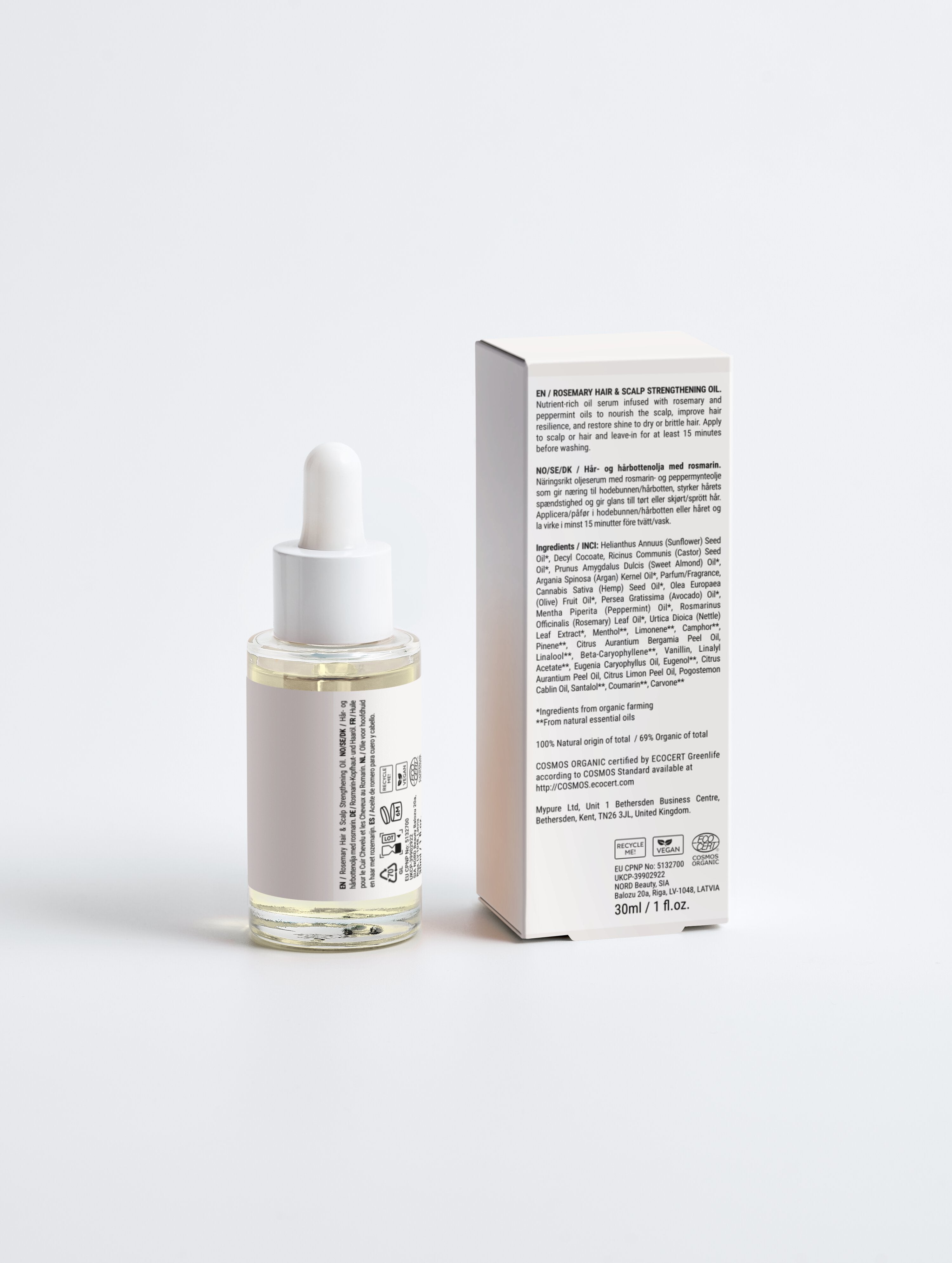 Rosemary Hair & Scalp Strengthening Oil