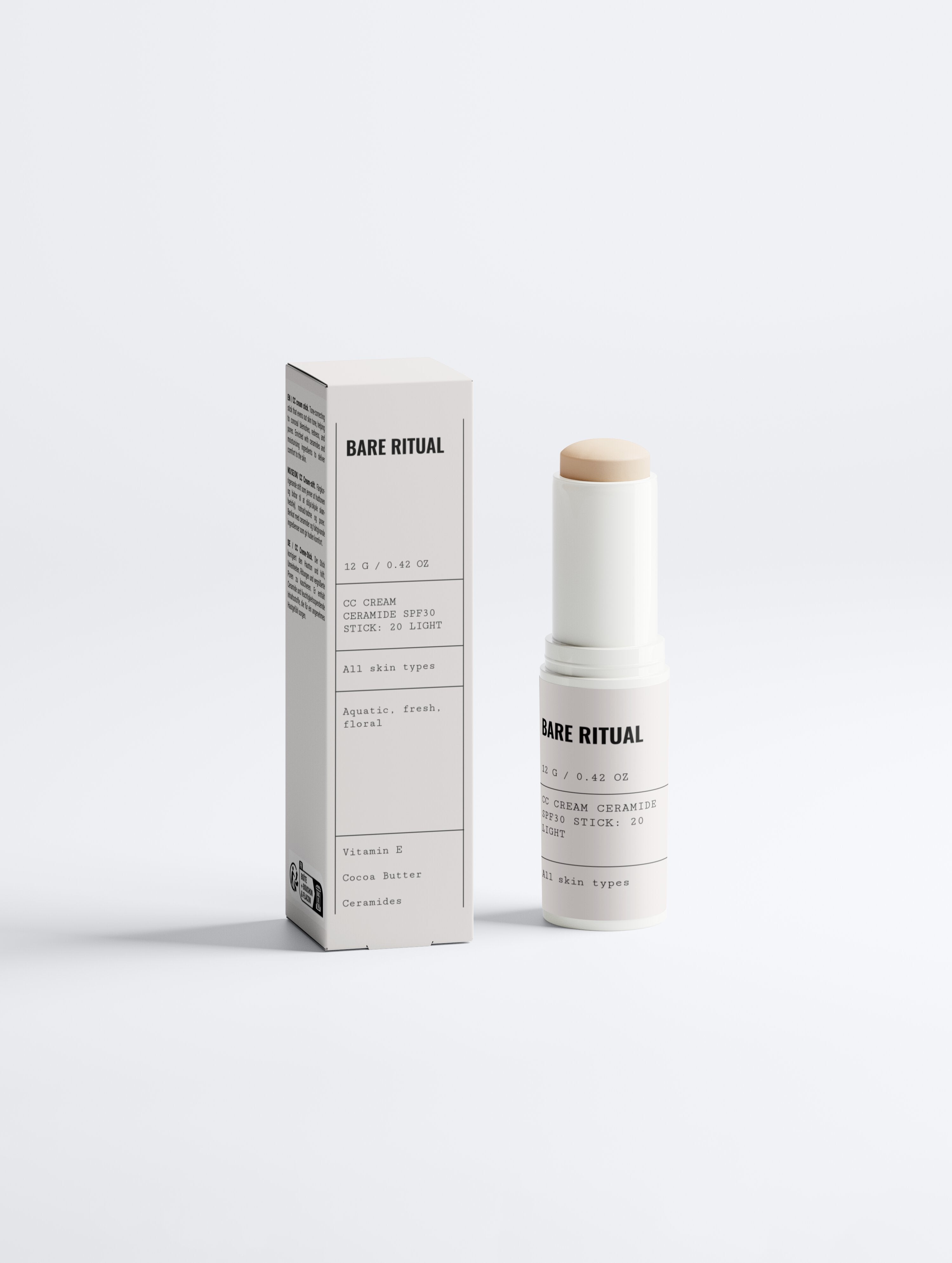 CC Cream Ceramide SPF30 Stick: 20 LIGHT